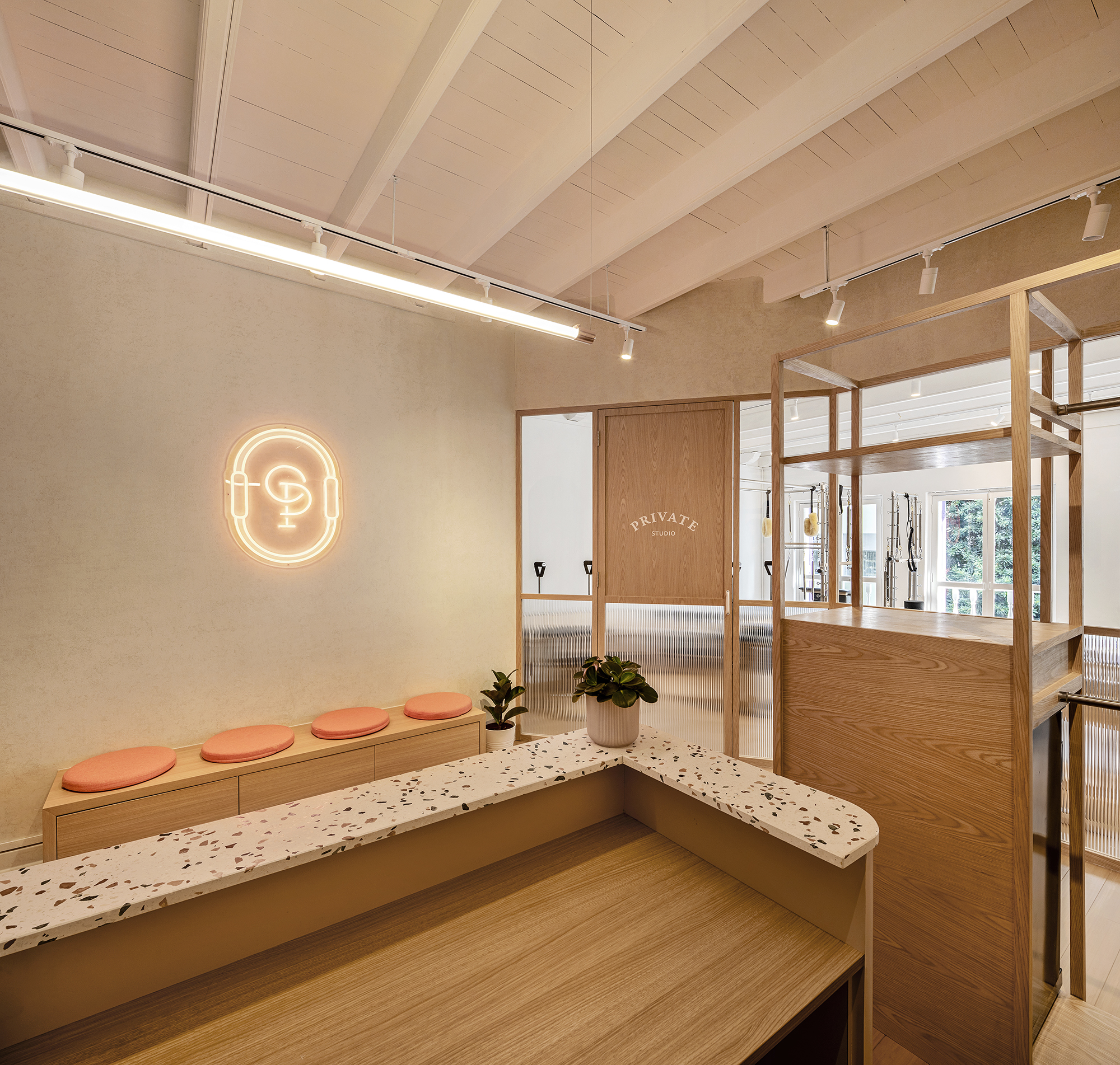 Shan Wong Interior Design - Off Duty Pilate Studio